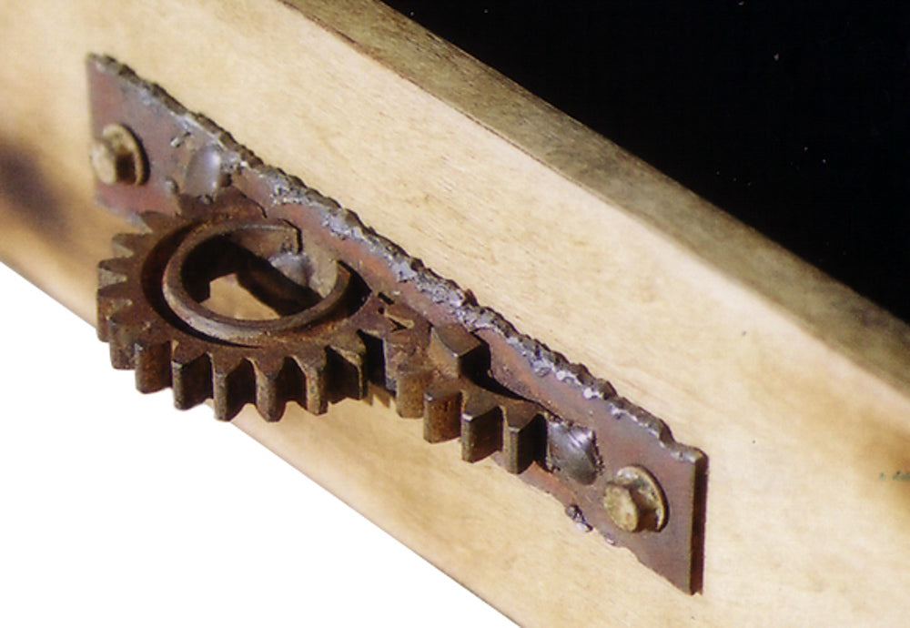 Detail of the gear handle