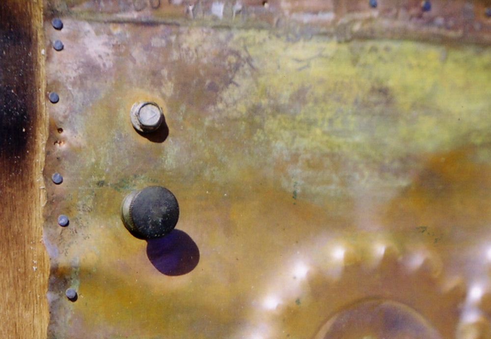 Detail of copper treatment