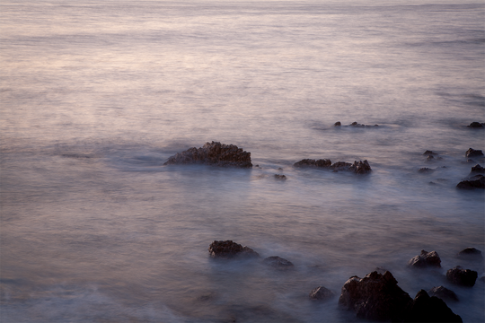 Coastal Evening Rocks