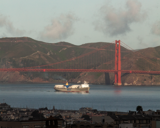 Through The Golden Gate Bridge